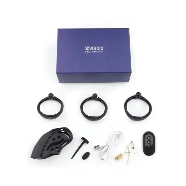 Клітка для члена з електростимуляцією LOCKINK SEVANDA Nautilus Estim Chastity Cage 11 Клітка для члена з електростимуляцією LOCKINK SEVANDA Nautilus Estim Chastity Cage - Зображення 9
