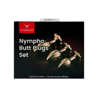 Набір анальних пробок LOCKINK YEAHWOW Nympho Butt Plug Set 16 Зображення Набір анальних пробок LOCKINK YEAHWOW Nympho Butt Plug Set