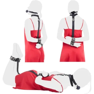 Alternative view of БДСМ-набір LOCKINK YEAHWOW Armbinder Restraint Set Black