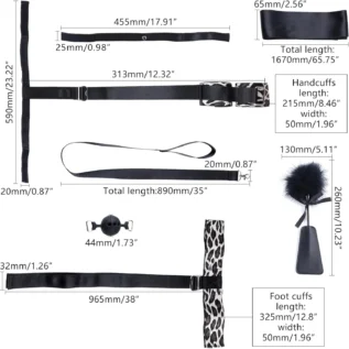 БДСМ-набір LOCKINK YEAHWOW Armbinder Restraint Set Black 13 Зображення БДСМ-набір LOCKINK YEAHWOW Armbinder Restraint Set Black