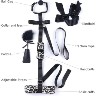 БДСМ-набір LOCKINK YEAHWOW Armbinder Restraint Set Black 12 Зображення БДСМ-набір LOCKINK YEAHWOW Armbinder Restraint Set Black