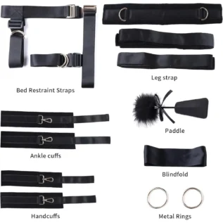 БДСМ-набір LOCKINK YEAHWOW Bed Restraint set 15 Зображення БДСМ-набір LOCKINK YEAHWOW Bed Restraint set