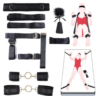 БДСМ-набір LOCKINK YEAHWOW Bed Restraint set