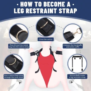 БДСМ-набір LOCKINK YEAHWOW Bed Restraint set 14 Зображення БДСМ-набір LOCKINK YEAHWOW Bed Restraint set
