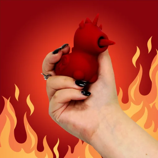 Вібратор-єдиноріжка Unihorn - Blaze Diablo, пестливий язичок - Зображення 11