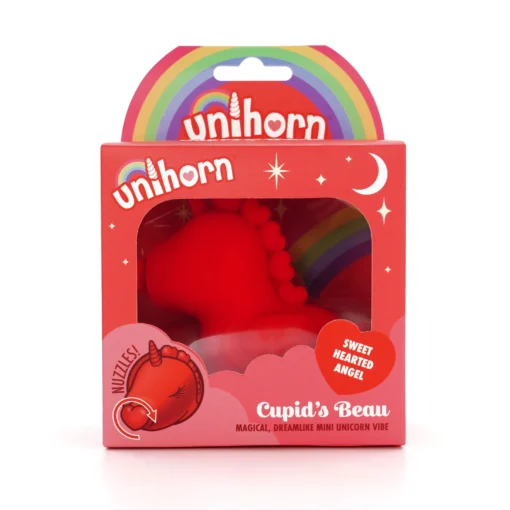 Вібратор-єдиноріжка Unihorn - Cupid's Beau, масажувальний язичок-сердечко - Зображення 8