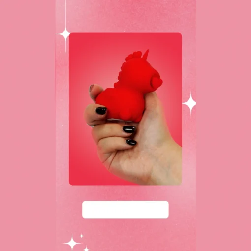 Вібратор-єдиноріжка Unihorn - Cupid's Beau, масажувальний язичок-сердечко - Зображення 10