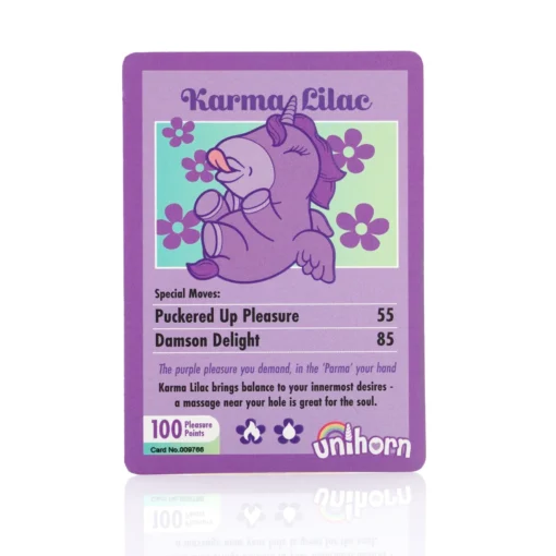Вібратор-єдиноріжка Unihorn - Karma Lilac, з пульсацією - Зображення 4