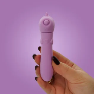 Зображення Вібратор-єдиноріжка Unihorn USB Bullet - Karma Lilac, віброкуля, USB-зарядка
