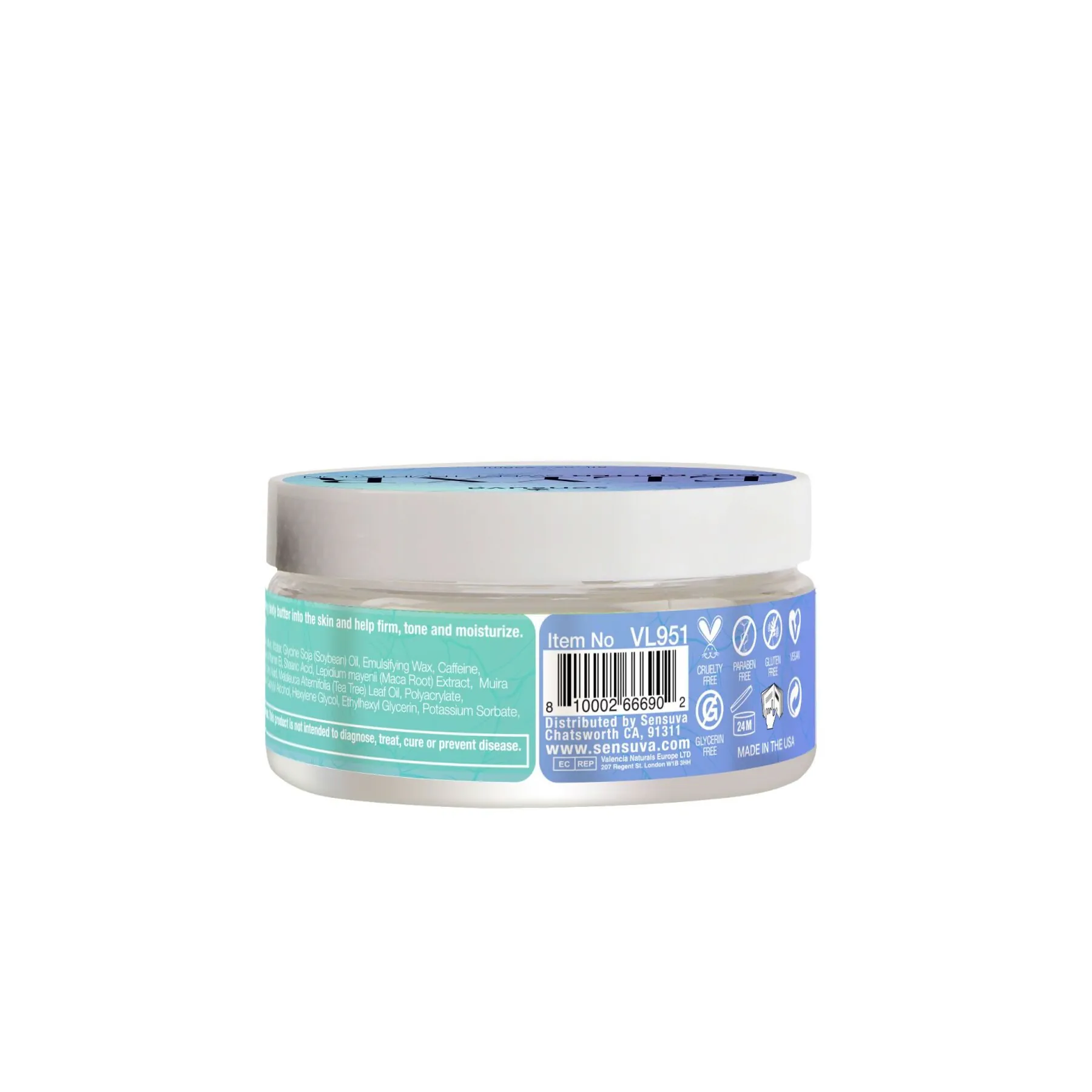 Батер для тіла Sensuva Body Butter - Sweet Temptations (236 мл) 4 Батер для тіла Sensuva Body Butter - Sweet Temptations (236 мл) - Зображення 2