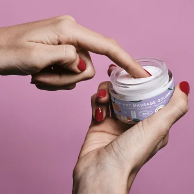 Зображення Масажна олія-лубрикант з ароматом та смаком фундука Goliate Couple Gourmand Noisette 50 мл