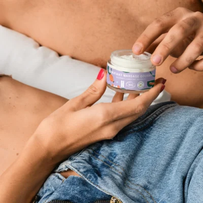 Зображення Масажна олія-лубрикант з ароматом та смаком ванілі Goliate Couple Gourmand Vanille 50 мл