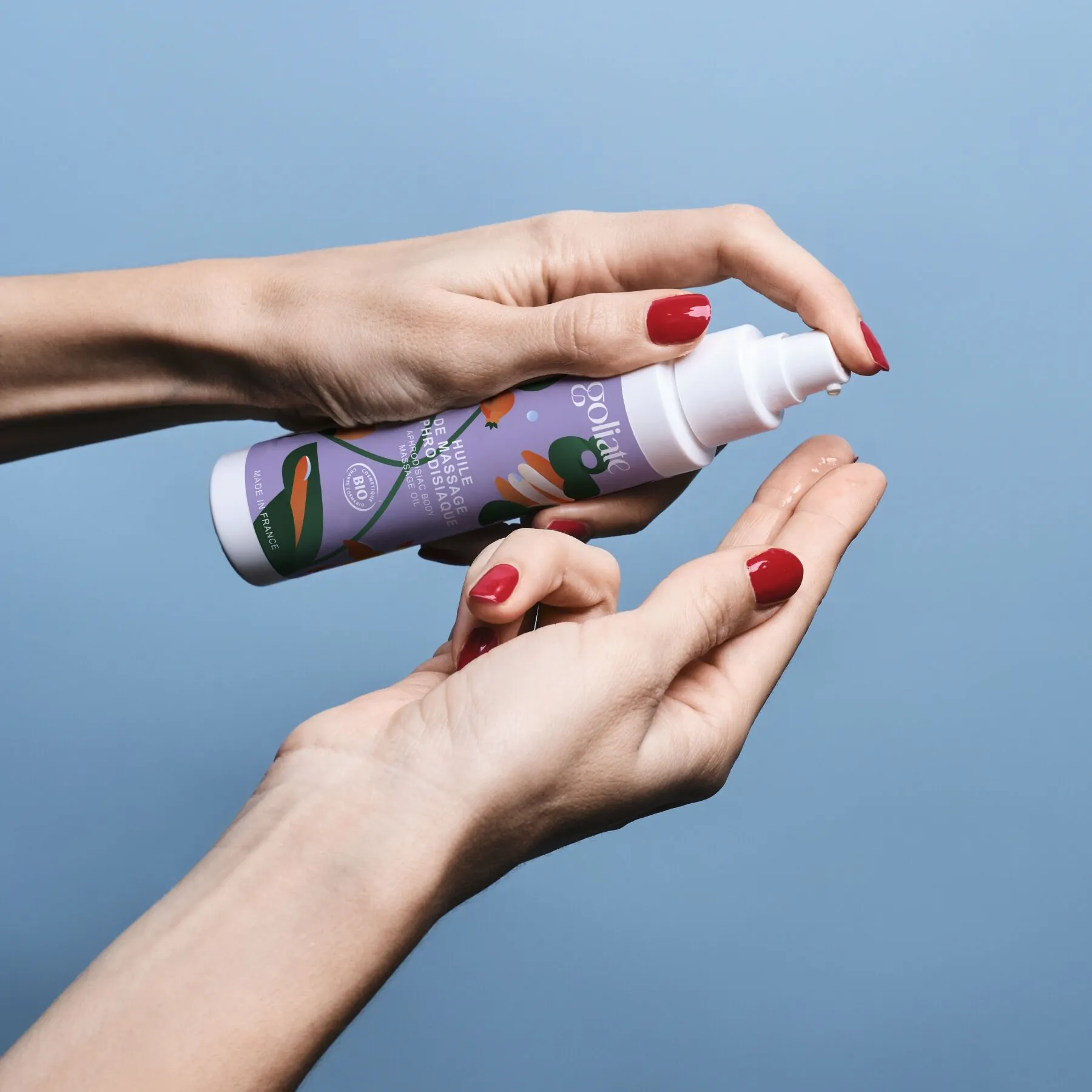 Масажна олія Goliate Huile De Massage Aphrodisiaque 100 мл, органічна, зігрівальний ефект 12 Масажна олія Goliate Huile De Massage Aphrodisiaque 100 мл, органічна, зігрівальний ефект - Зображення 10