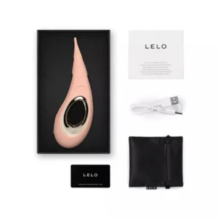 Кліторальний вібратор LELO DOT Cruise Peach Please, точкова стимуляція, технологія Infinite Loop 14 Зображення Кліторальний вібратор LELO DOT Cruise Peach Please, точкова стимуляція, технологія Infinite Loop
