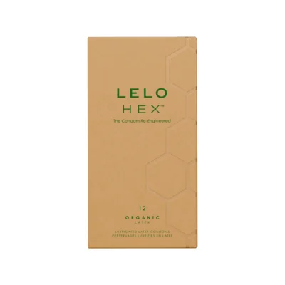 Alternative view of Презервативи LELO HEX Condoms Organic 12 Pack, тонкі та суперміцні