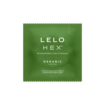 Зображення Презервативи LELO HEX Condoms Organic 3 Pack, тонкі та суперміцні