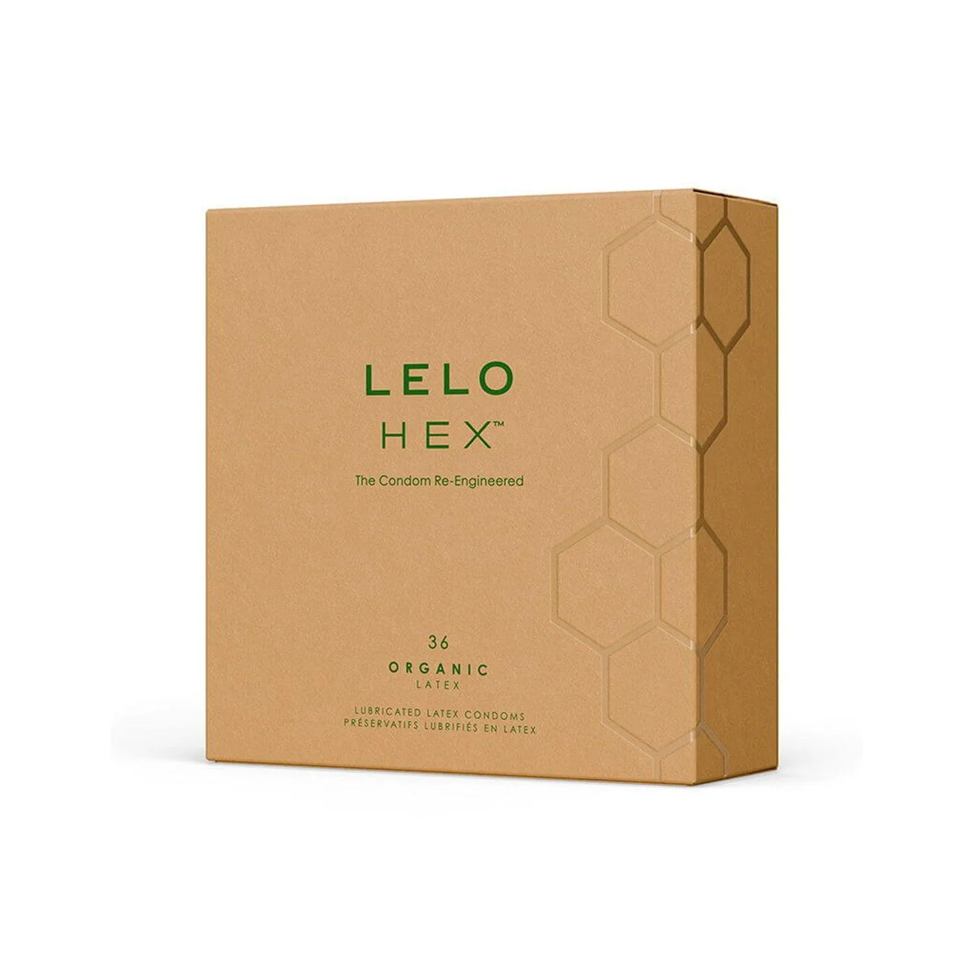Презервативи LELO HEX Condoms Organic 36 Pack, тонкі та суперміцні 4 Презервативи LELO HEX Condoms Organic 36 Pack, тонкі та суперміцні - Зображення 2