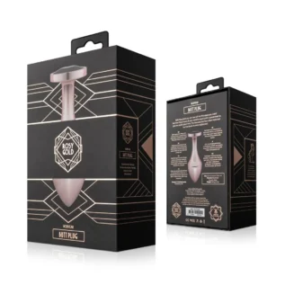 Анальна пробка Rosy Gold - Nouveau Butt Plug 13 Зображення Анальна пробка Rosy Gold - Nouveau Butt Plug
