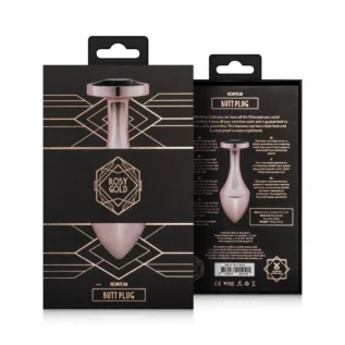 Анальна пробка Rosy Gold - Nouveau Butt Plug 14 Зображення Анальна пробка Rosy Gold - Nouveau Butt Plug