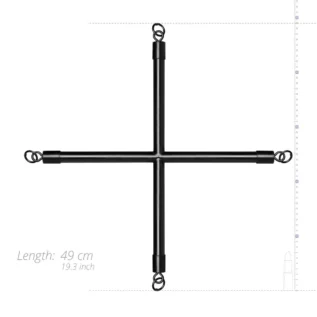 Хрестовина Bedroom Fantasies Hog Tie Cross Bar With Cuffs 11 Хрестовина Bedroom Fantasies Hog Tie Cross Bar With Cuffs - Зображення 3