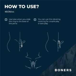 Ерекційне кільце Boners Adjustable Cockring 24 Зображення Ерекційне кільце Boners Adjustable Cockring
