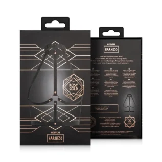 Портупея Rosy Gold - Body Harness - Black 15 Зображення Портупея Rosy Gold - Body Harness - Black