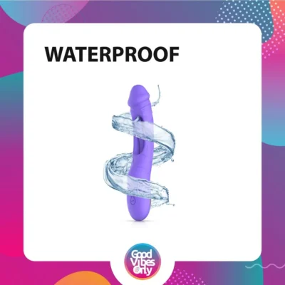 Зображення Вібратор Good Vibes Only - Flax Vibrating Dildo with G-Spot Stimulator