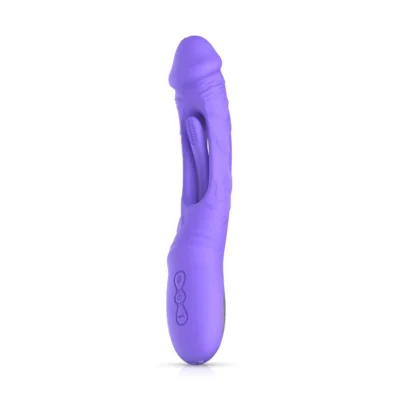 Alternative view of Вібратор Good Vibes Only - Flax Vibrating Dildo with G-Spot Stimulator
