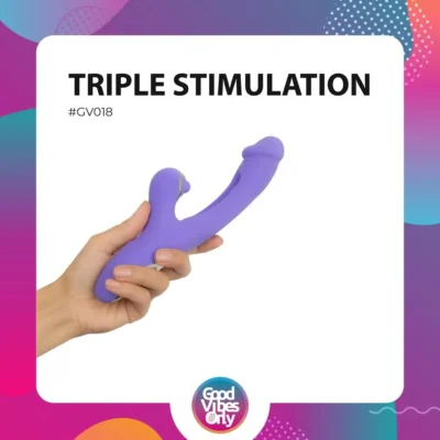 Зображення Вібратор-кролик Good Vibes Only - Tess Rabbit Vibrator with G-Spot Stimulator