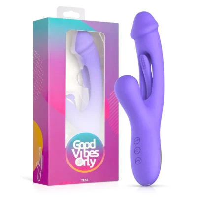 Зображення Вібратор-кролик Good Vibes Only - Tess Rabbit Vibrator with G-Spot Stimulator