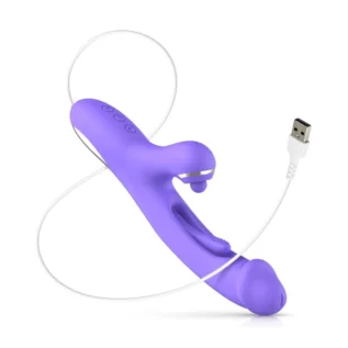Зображення Вібратор-кролик Good Vibes Only - Tess Rabbit Vibrator with G-Spot Stimulator