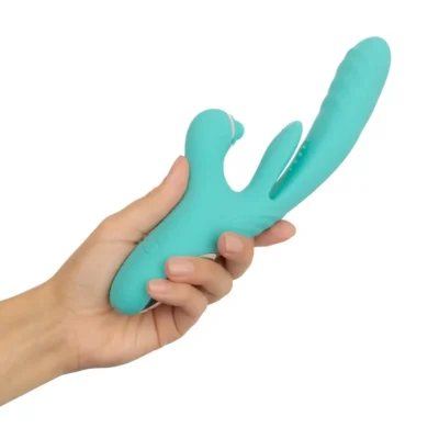 Зображення Вібратор-кролик Good Vibes Only - Lisa Thrusting Rabbit Vibrator with G-Spot Stimulator