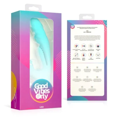 Зображення Вібратор-кролик Good Vibes Only - Lisa Thrusting Rabbit Vibrator with G-Spot Stimulator