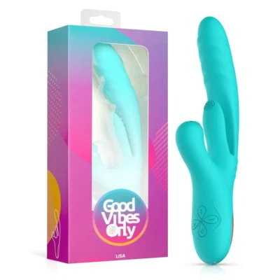Зображення Вібратор-кролик Good Vibes Only - Lisa Thrusting Rabbit Vibrator with G-Spot Stimulator