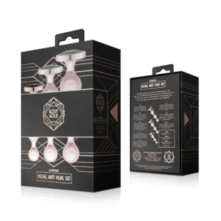 Набір анальних іграшок Rosy Gold - Metal Butt Plug Set 3 Pieces 18 Набір анальних іграшок Rosy Gold - Metal Butt Plug Set 3 Pieces - Зображення 8