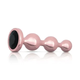 Набір анальних іграшок Rosy Gold - Metal Butt Plug Set 3 Pieces 13 Набір анальних іграшок Rosy Gold - Metal Butt Plug Set 3 Pieces - Зображення 3