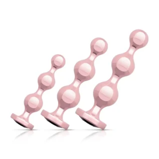 Alternative view of Набір анальних іграшок Rosy Gold - Metal Butt Plug Set 3 Pieces