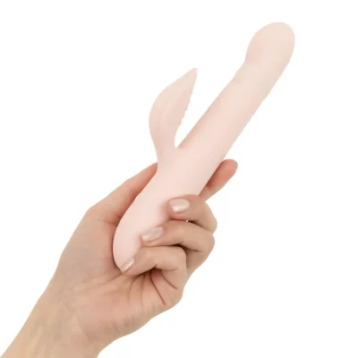 Зображення Вібратор-кролик Good Vibes Only - SHAI Thrusting Vibrator Soft Silicone - Pink