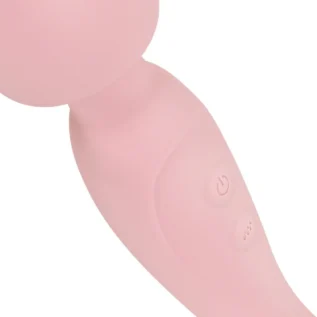 Зображення Вібромасажер Good Vibes Only - SIMI Double-Sided Wand Vibrator Soft Silicone - Pink