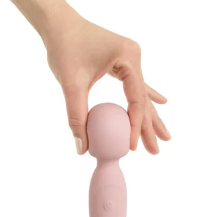 Зображення Вібромасажер Good Vibes Only - SIMI Double-Sided Wand Vibrator Soft Silicone - Pink