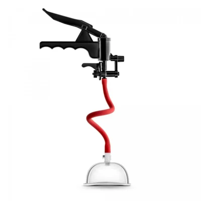 Alternative view of Вакуумна помпа для вульви Blush Temptasia – Advanced Pussy Pump System, механічна, важіль