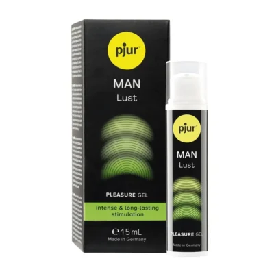 Рідкий вібратор для чоловіків pjur MAN Lust, 15 мл, з ефектом мурашок