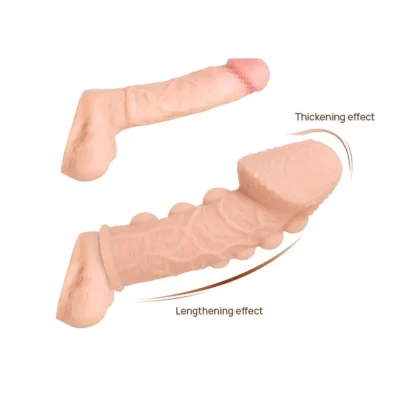 Alternative view of Насадка на член Kokos Extreme Sleeve ES.09 розмір S, потовщувальна, стимулюючий рельєф