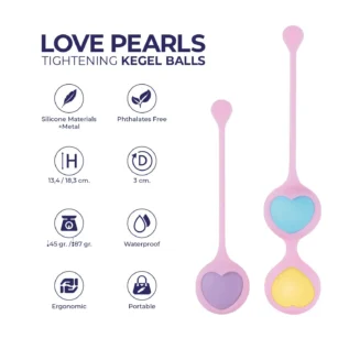 Вагінальні кульки Wooomy Love Pearls 13 Вагінальні кульки Wooomy Love Pearls - Зображення 5