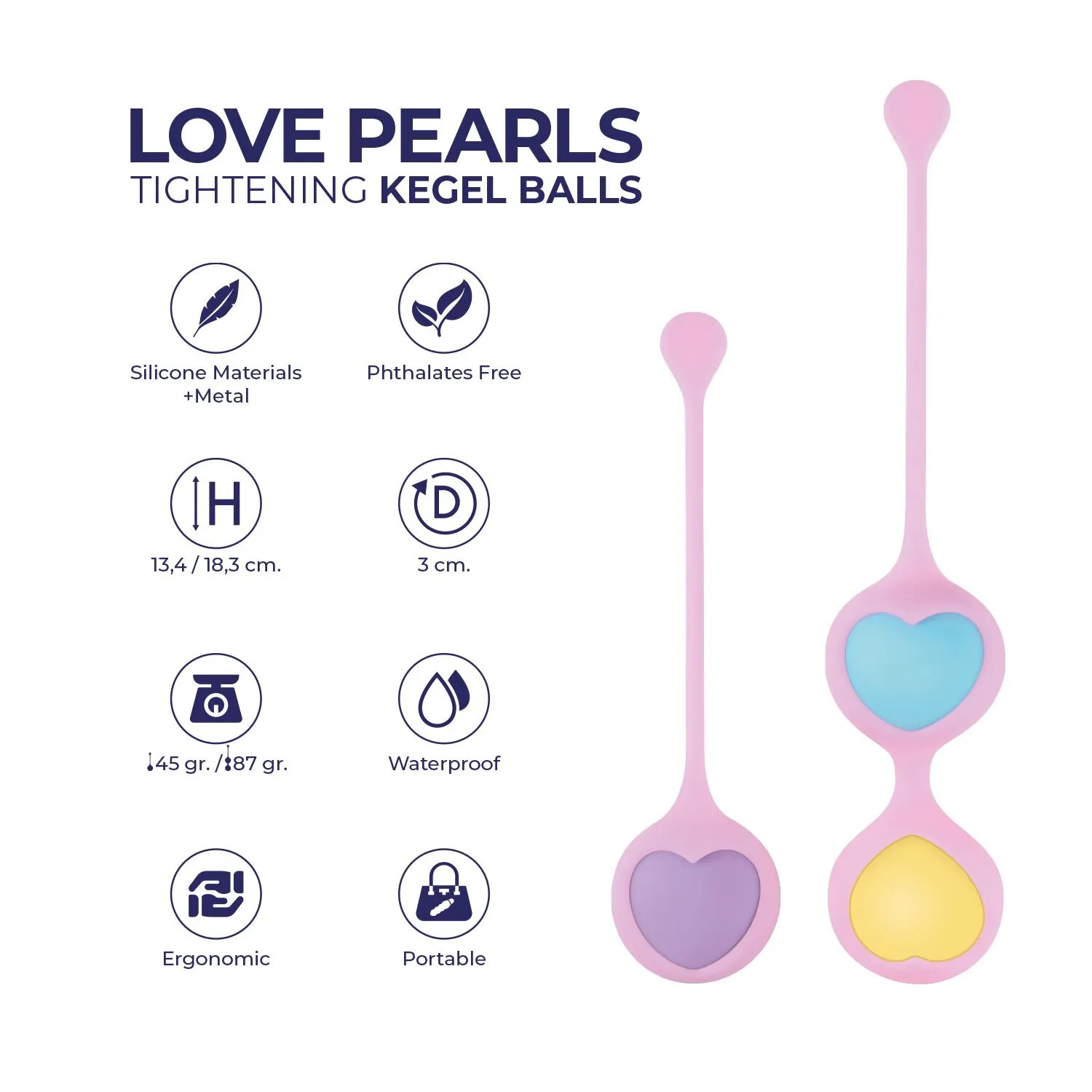 Вагінальні кульки Wooomy Love Pearls 7 Вагінальні кульки Wooomy Love Pearls - Зображення 5