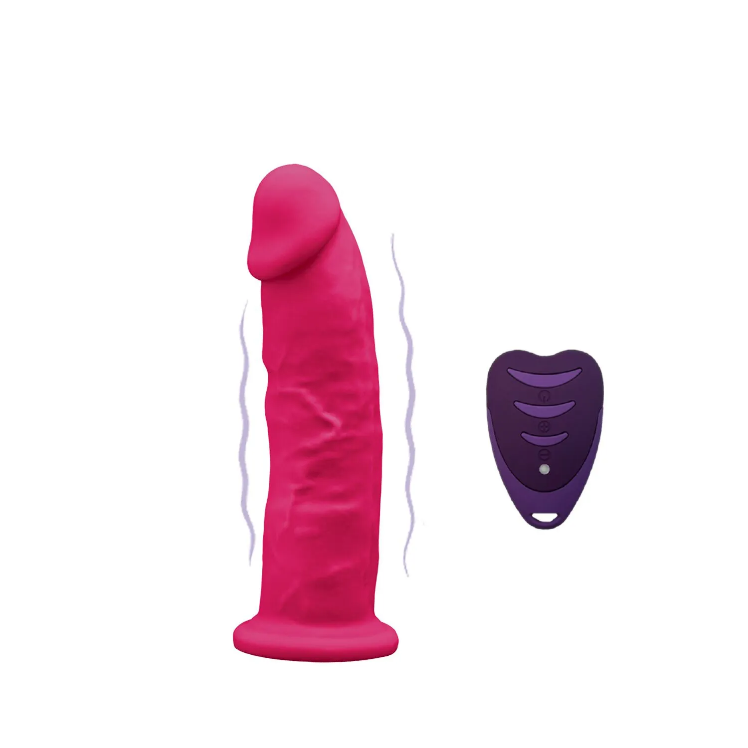 Фалоімітатор з вібрацією SilexD Henry Vibro Pink (MODEL 2 size 7in) + LRS, діаметр 4,4 см 3 Фалоімітатор з вібрацією SilexD Henry Vibro Pink (MODEL 2 size 7in) + LRS, діаметр 4,4 см