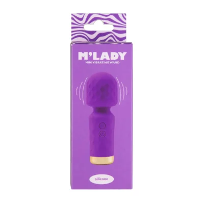 Зображення Вібромасажер M’Lady Mini Vibrating Wand Purple