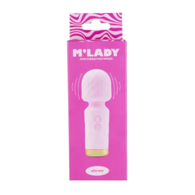 Зображення Вібромасажер M’Lady Mini Vibrating Wand Pink
