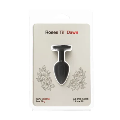 Alternative view of Анальна пробка BMS Roses Til’ Dawn Silicone Anal Plug Small