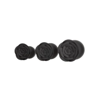 Набір силіконових анальних пробок BMS Roses Til’ Dawn Silicone Anal Plug Kit Starter Kit Black 9 Зображення Набір силіконових анальних пробок BMS Roses Til’ Dawn Silicone Anal Plug Kit Starter Kit Black